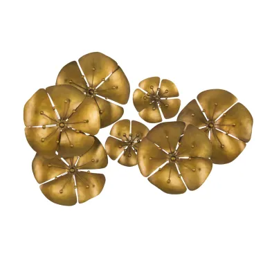 Płyta ze stali FLOWE GOLDY -B- 80x6x57 cm